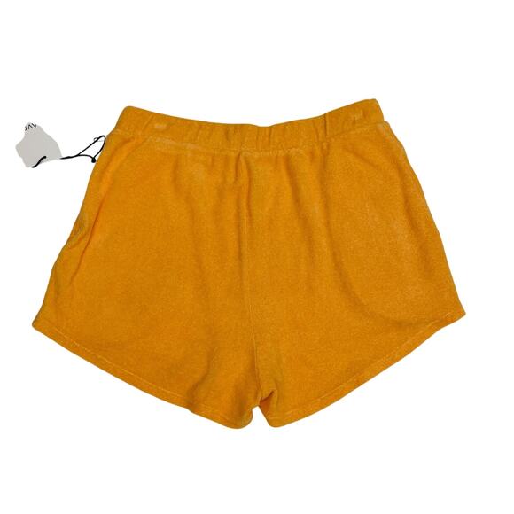 NWT Kaveah Size S (8-10) Apricot Terry Cloth Pocket Shorts - Picture 3 of 3